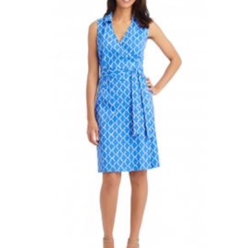 J. McLaughlin Lila Sleeveless Wrap Dress - Picture 1 of 4